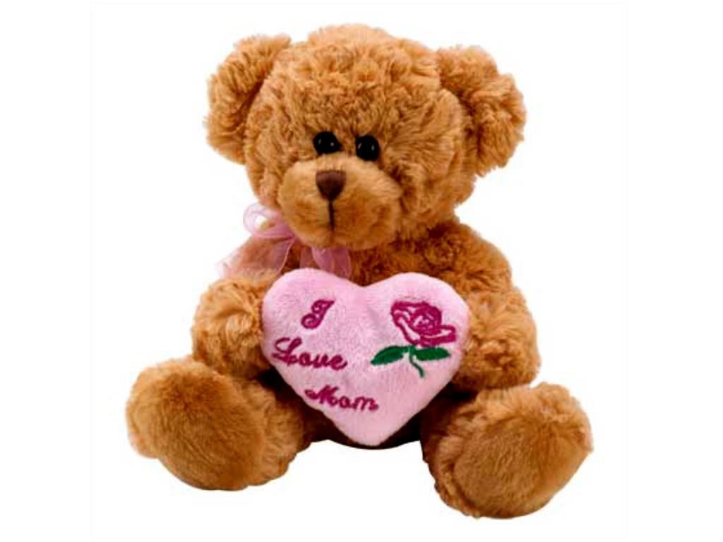 i love mom teddy bear